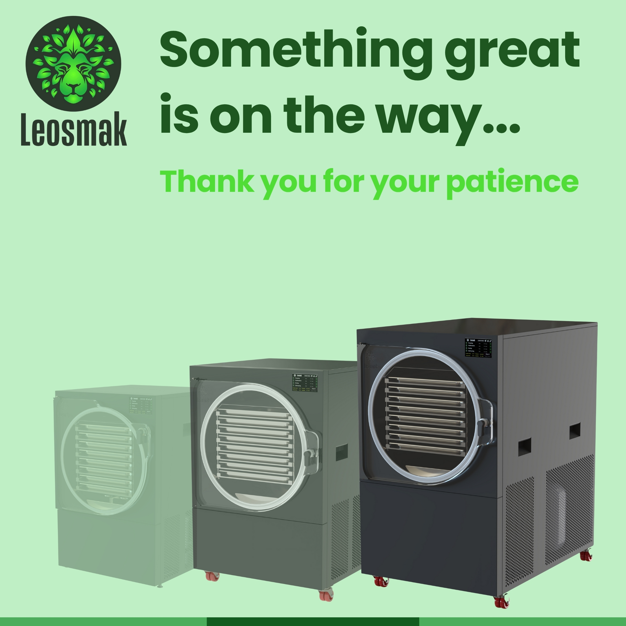 Delays in production and delivery of freeze dryers