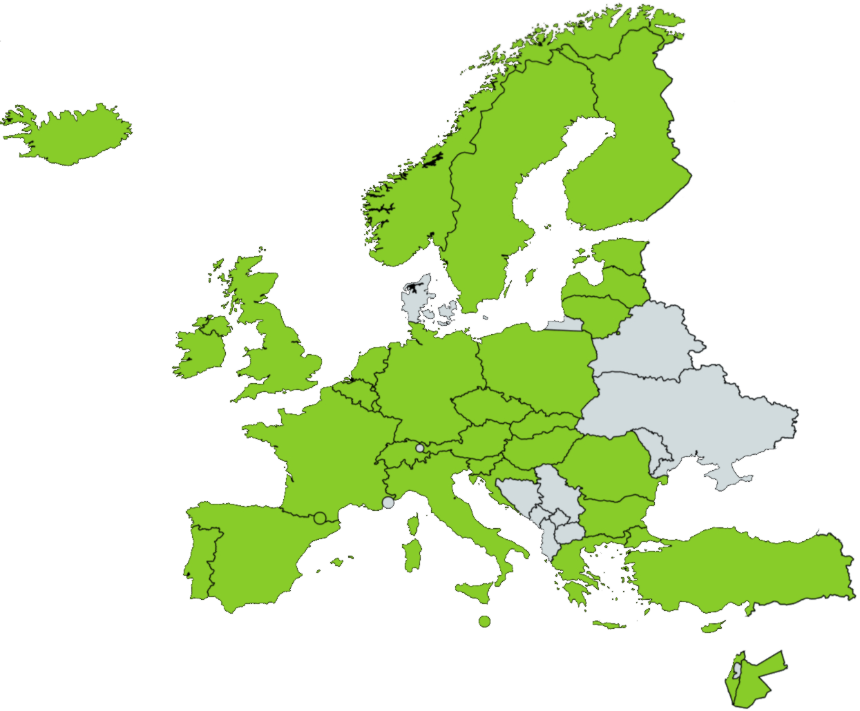 World map showing Leosmak global distribution and customer locations