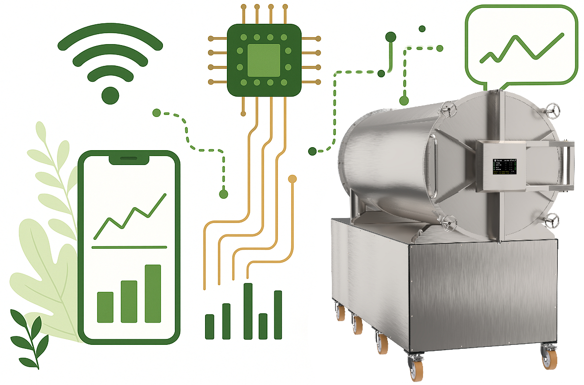 Leosmak IoT platform and cloud monitoring interface for freeze dryers