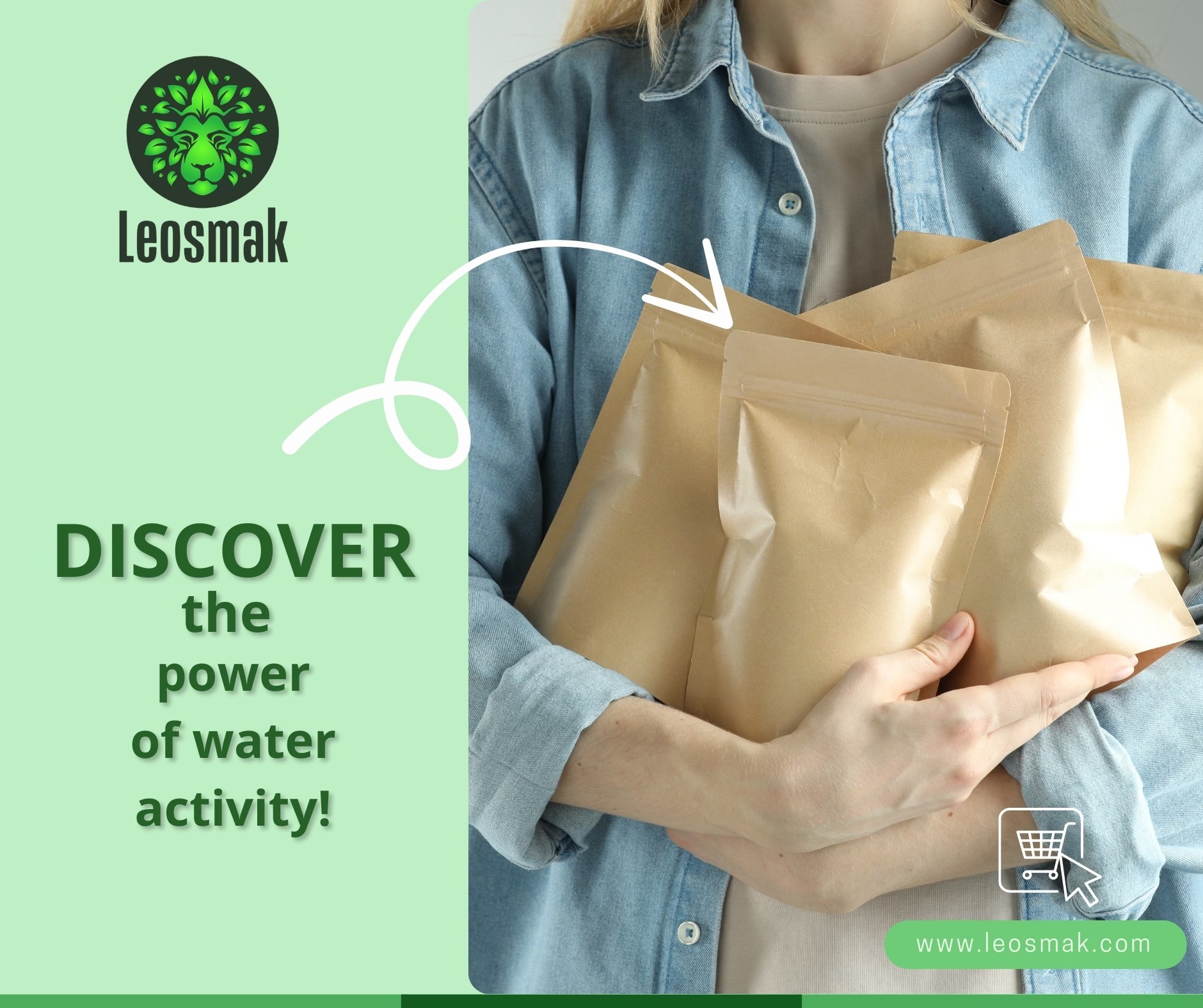 Medición de la actividad del agua en productos liofilizados para determinar su vida útil y estabilidad