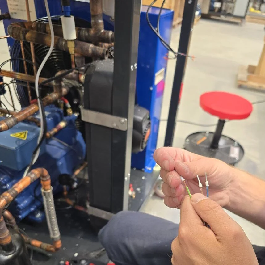 Assemblaggio a mano del liofilizzatore Leosmak con controllo di qualità di precisione