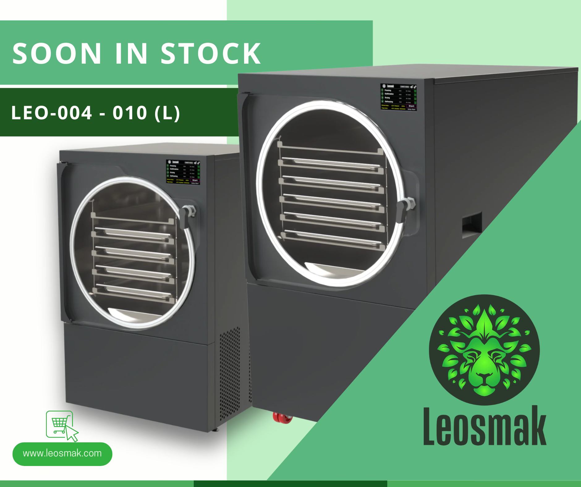 Liofilizzatori Compact Line pronti per la consegna